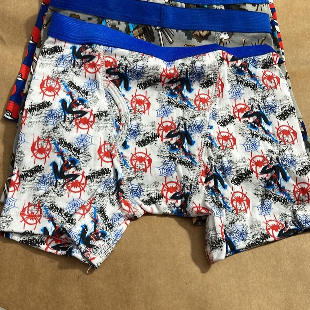 6 pair s 6 underwear 4 boxer brief 2 brief Minecraft space jam Pokémon Star Wars - Picture 3 of 6